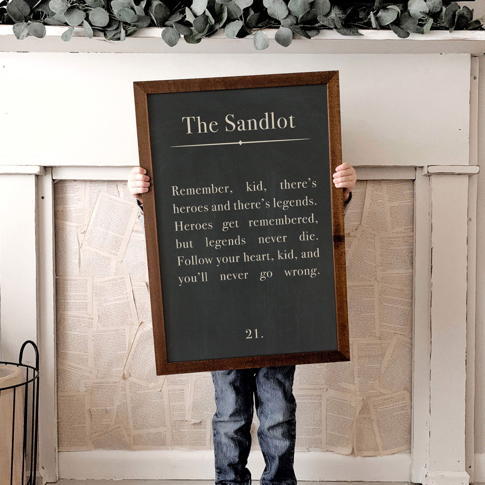 The sandlot quote sign smallwoods