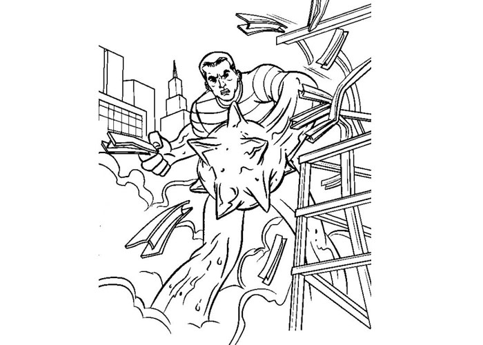 Sandman coloring pages