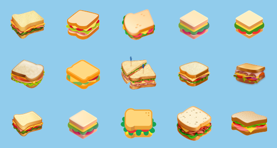 Ðª sandwich emoji