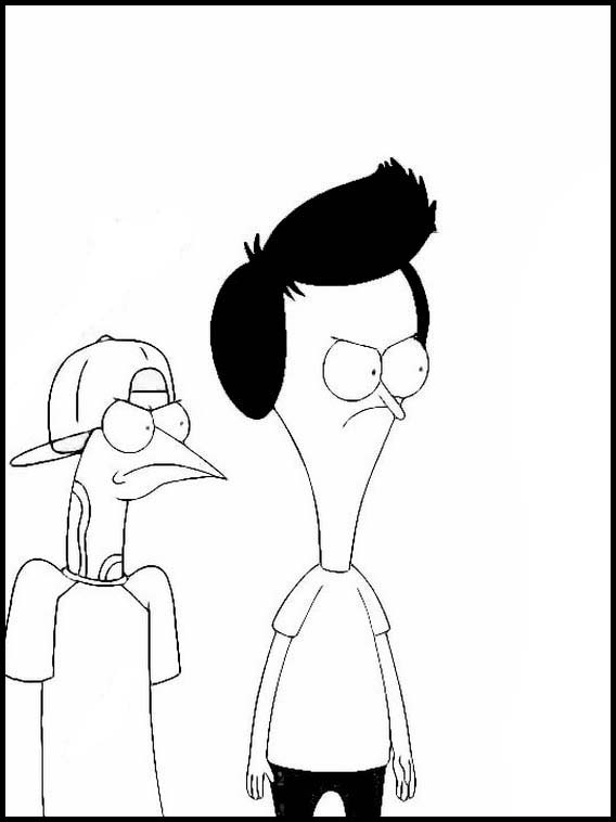 Coloring book sanjay and craig