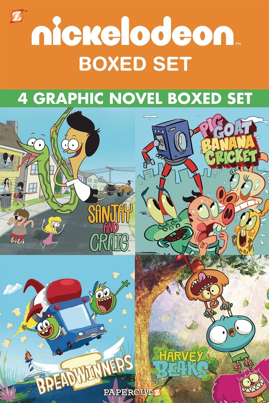 Nickelodeon box set nickelodeon nickelodeon shows graphic novel