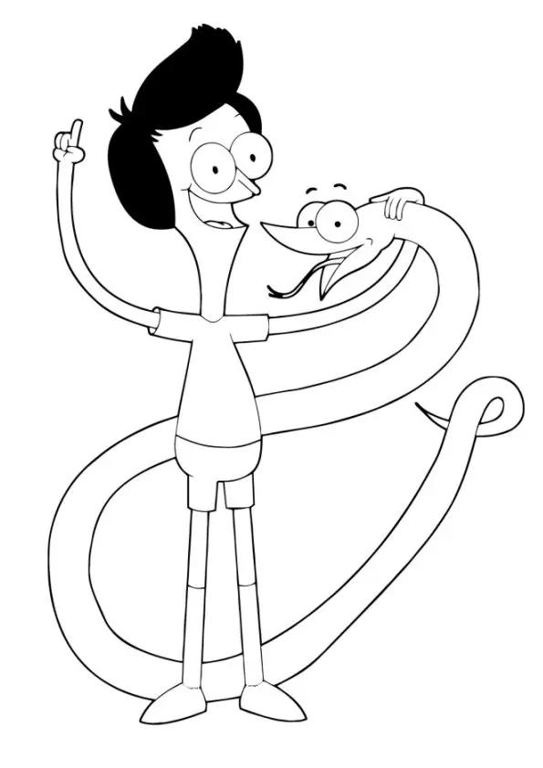 Sanjay and craig pagina stampa e colora i