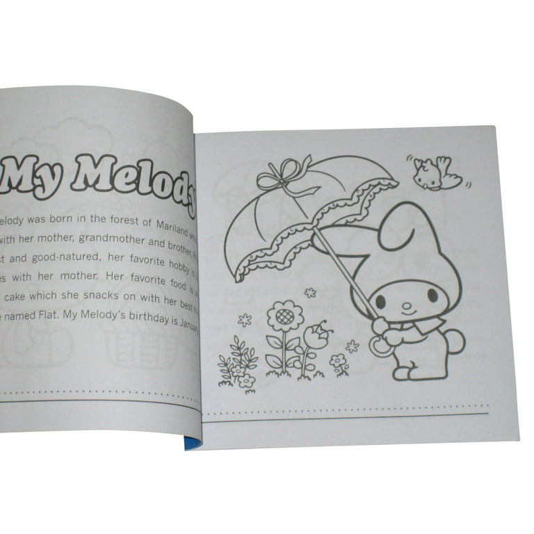 Sanrio hello kitty friends inch small mini character coloring book