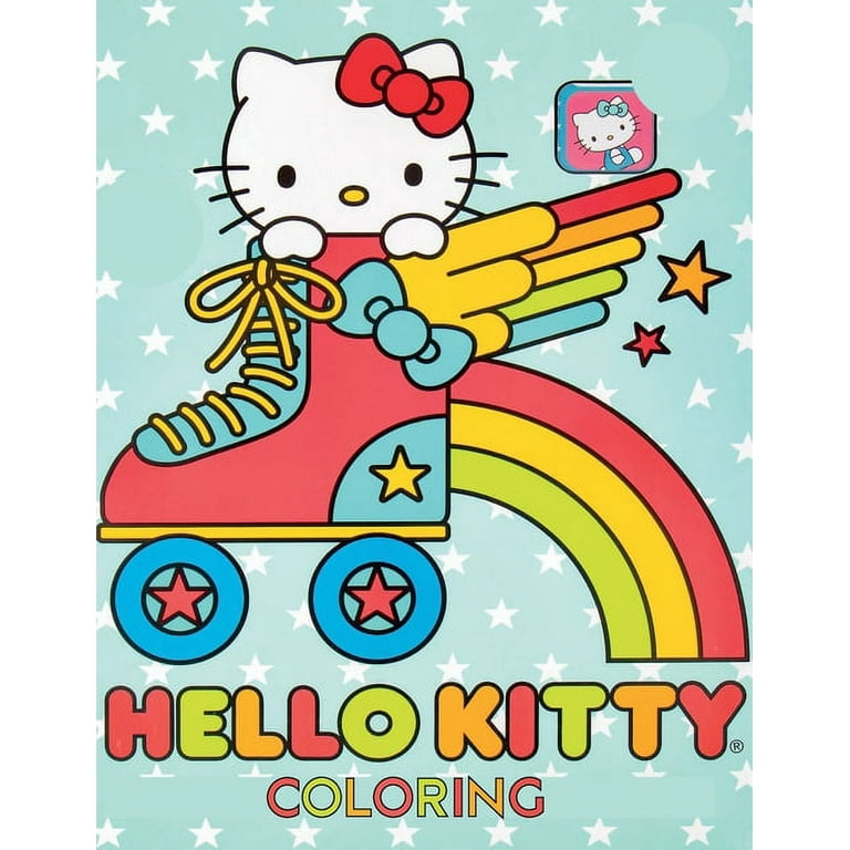 Hello kitty coloring book pages coloring book for kids friends to enjoy