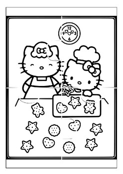 Celebrate with hello kitty printable christmas coloring pages collection pdf