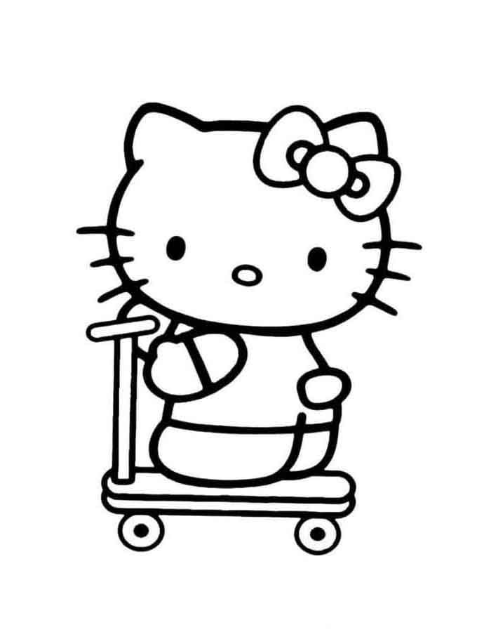 Hello kitty coloring pages free personalizable coloring pages