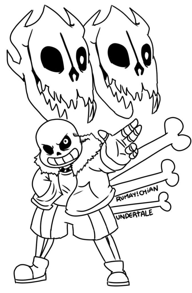 Sans coloring