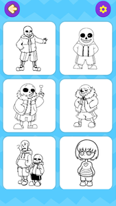 Sans coloring book for android