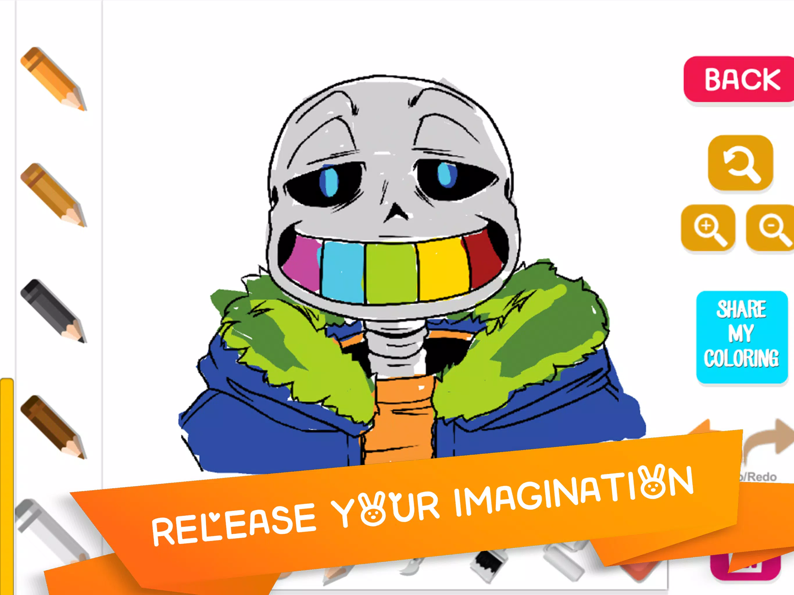 Coloring for sans undertale apk for android download