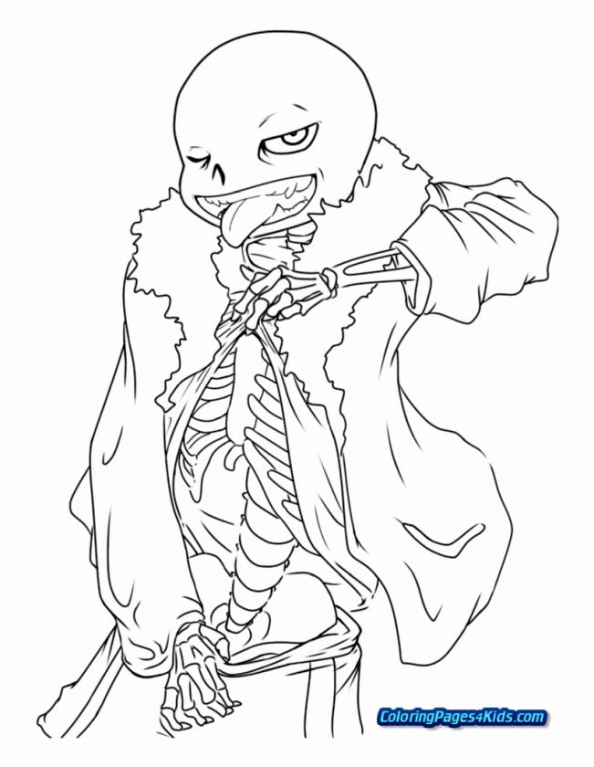 Get this undertale coloring pages for kids col