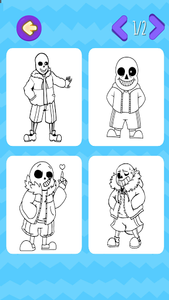 Sans coloring book for android