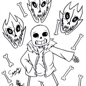 Sans coloring pages printable for free download