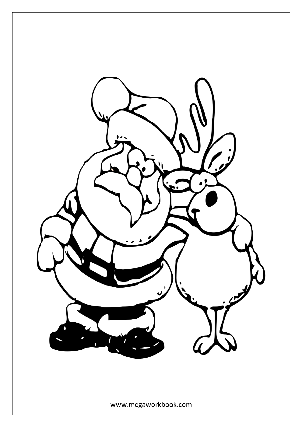 Christmas coloring pages