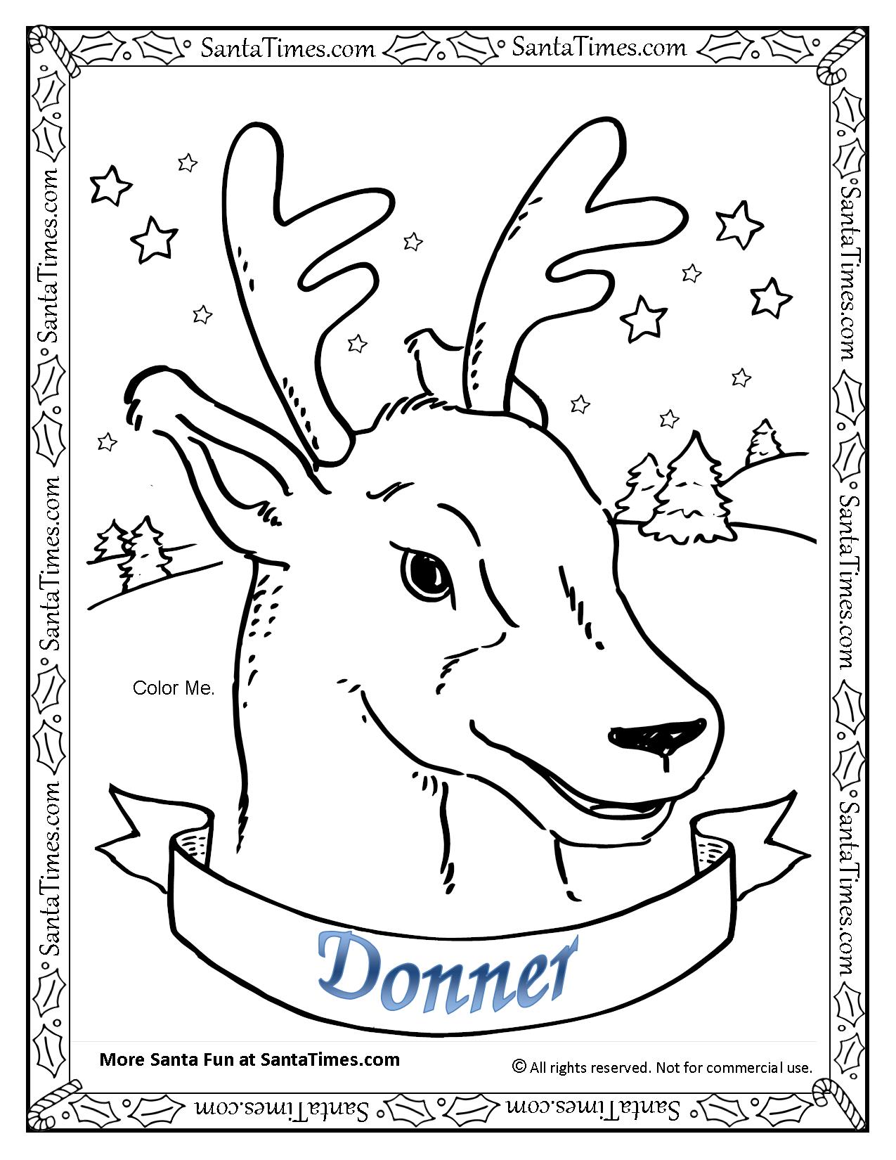 Donner the reindeer