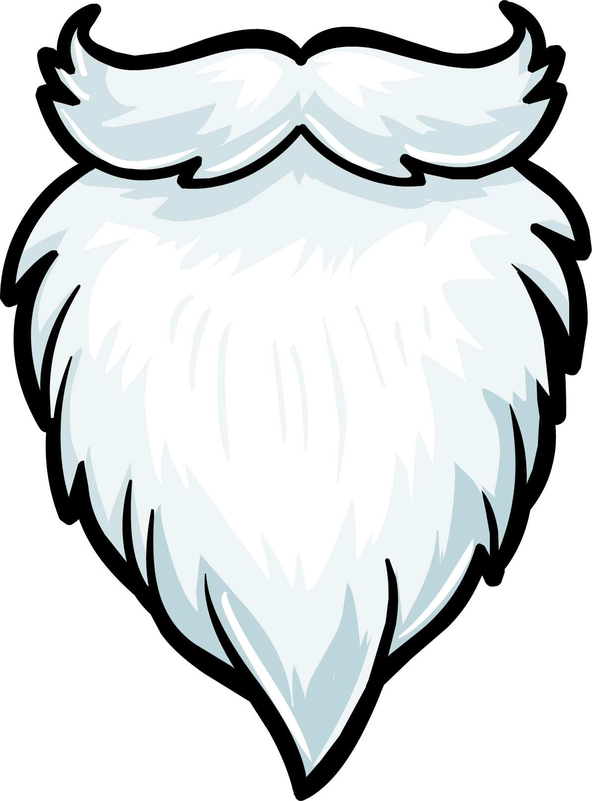 White fuzzy beard new club penguin wiki