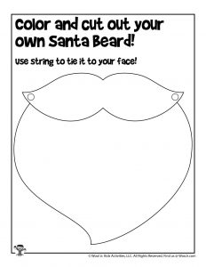 Preschool christmas cut paste worksheets woo jr kids activities childrens publishing