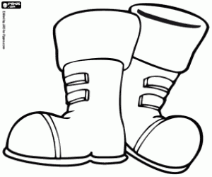 Kleurplaten kerstman kleding kleurplaat santa boots how to draw santa printables kids