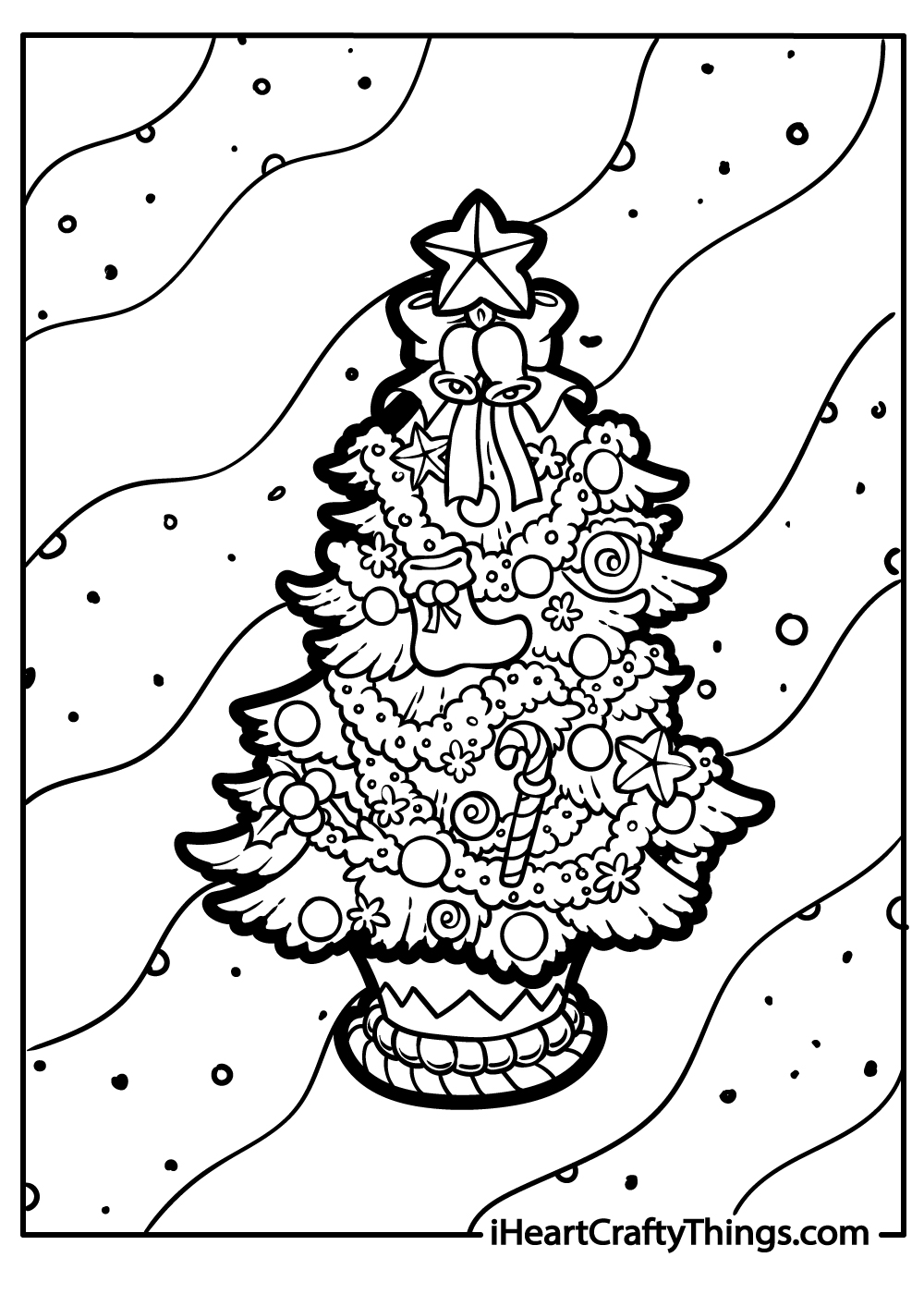 Christmas coloring pages free printables