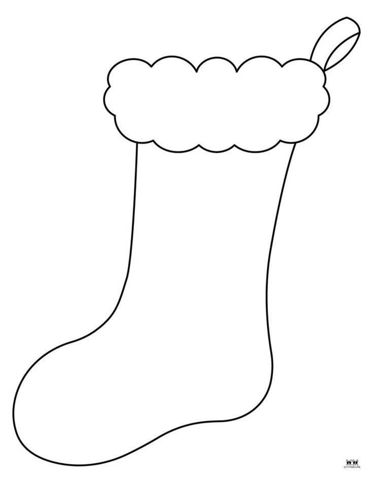 Choose from a wide variety of christmas stocking coloring pages for hours of coloriâ in printable christmas coloring pages christmas stockings santa coloring pages