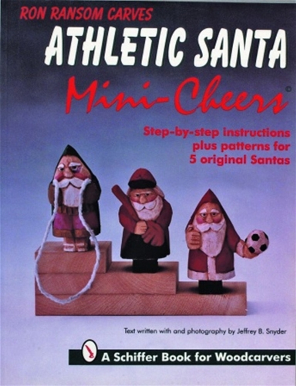 Ron ransom carves athletic santa mini