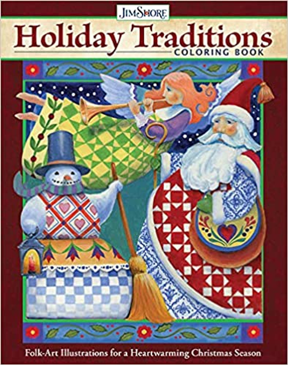 Holiday traditions coloring book carving pany