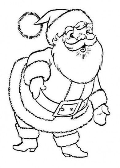 Dibujos para imprimir y colorear papã noel santa coloring pages free christmas coloring pages christmas coloring sheets