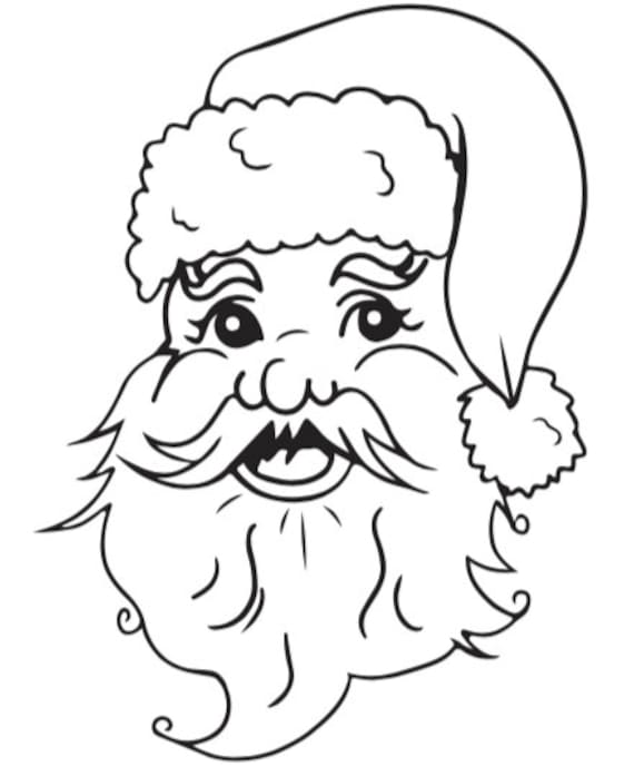 Digital christmas coloring pages