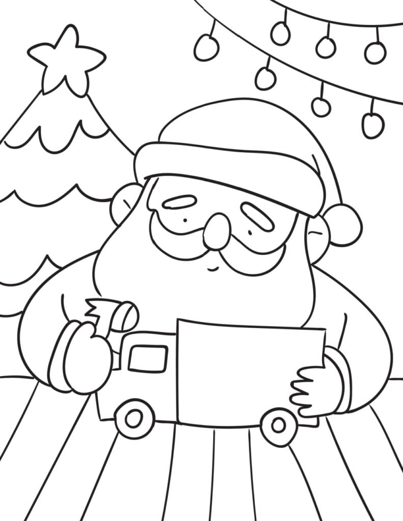 Free christmas coloring sheets printable pdfs