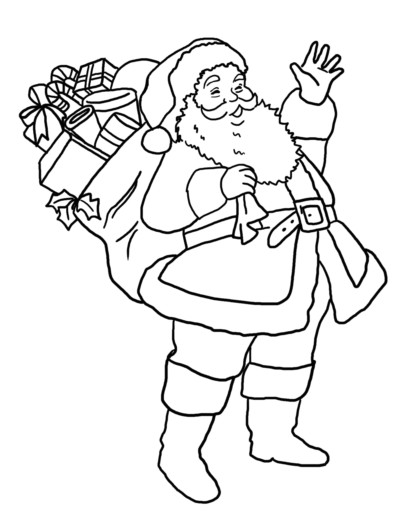 Christmas coloring pages