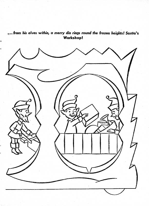 The of tario remembers an eats christmas an eats santa claus parade colouring book with