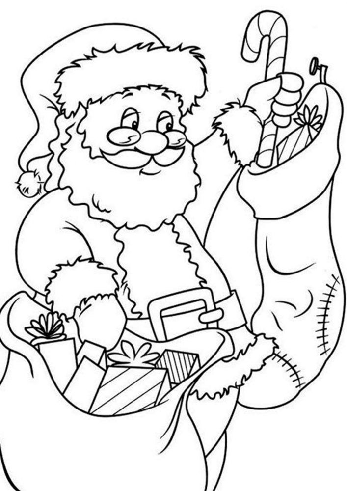 Free printable santa coloring pages for kids coloriage noel coloriage noel gratuit coloriage