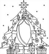 Santa claus coloring pages free coloring pages