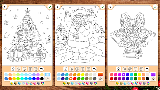 Christmas coloring