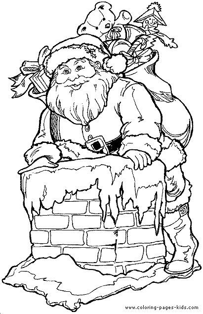 Free christmas printable coloring page