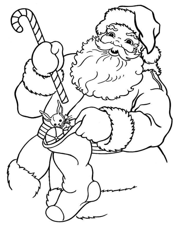 Best santa s shapes crafts colouring pages