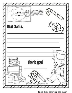 Printable christmas wish list toys to santa claus santa coloring pages christmas lettering free christmas printables