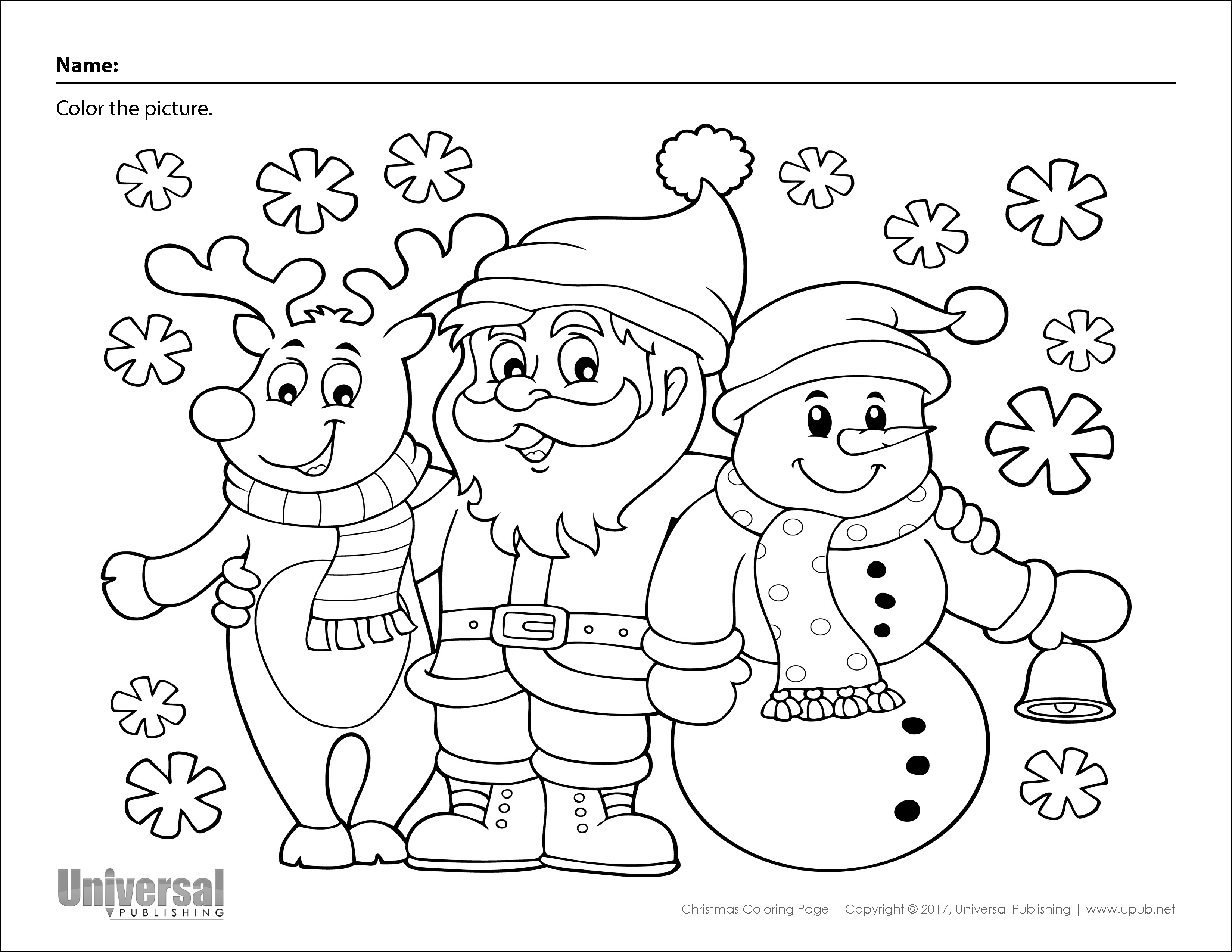 Christmas activities free printables