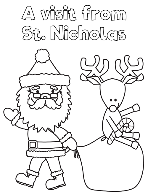 Printable christmas games coloring workbook for kids