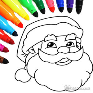 Play christmas coloring online