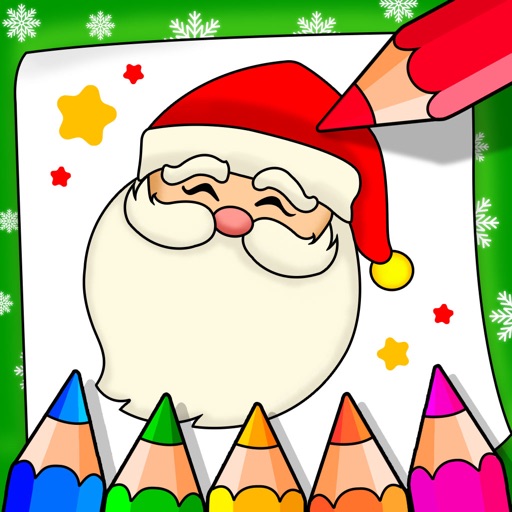 Coloring book christmas by yories preschool learning games for kids kindergarten educational apps for toddlers
