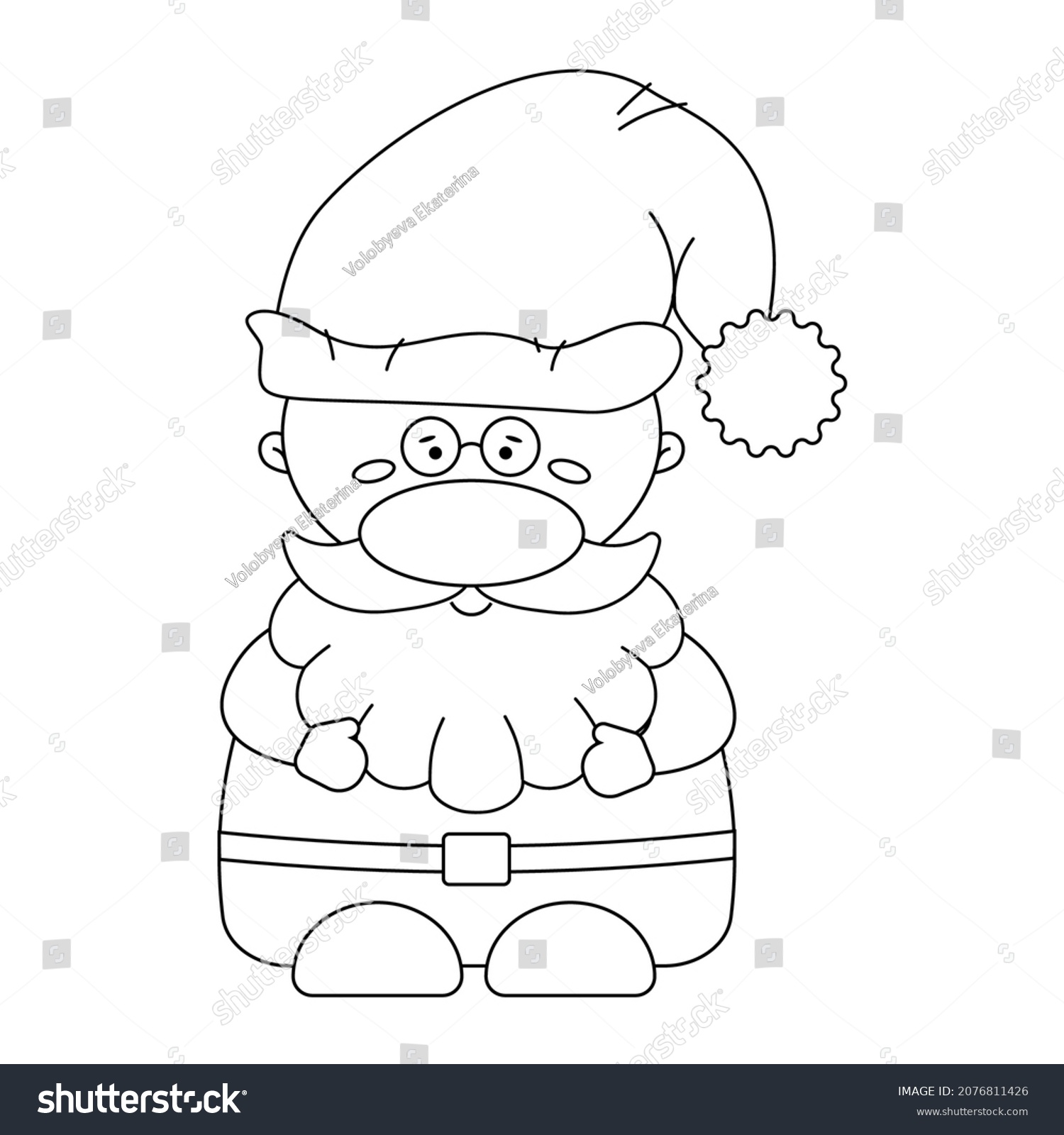 Coloring book children christmas children game stock vector royalty free