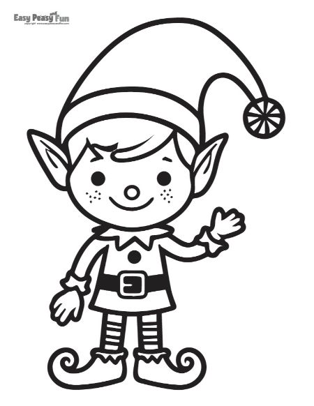 Printable christmas coloring pages