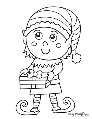 Printable christmas coloring pages