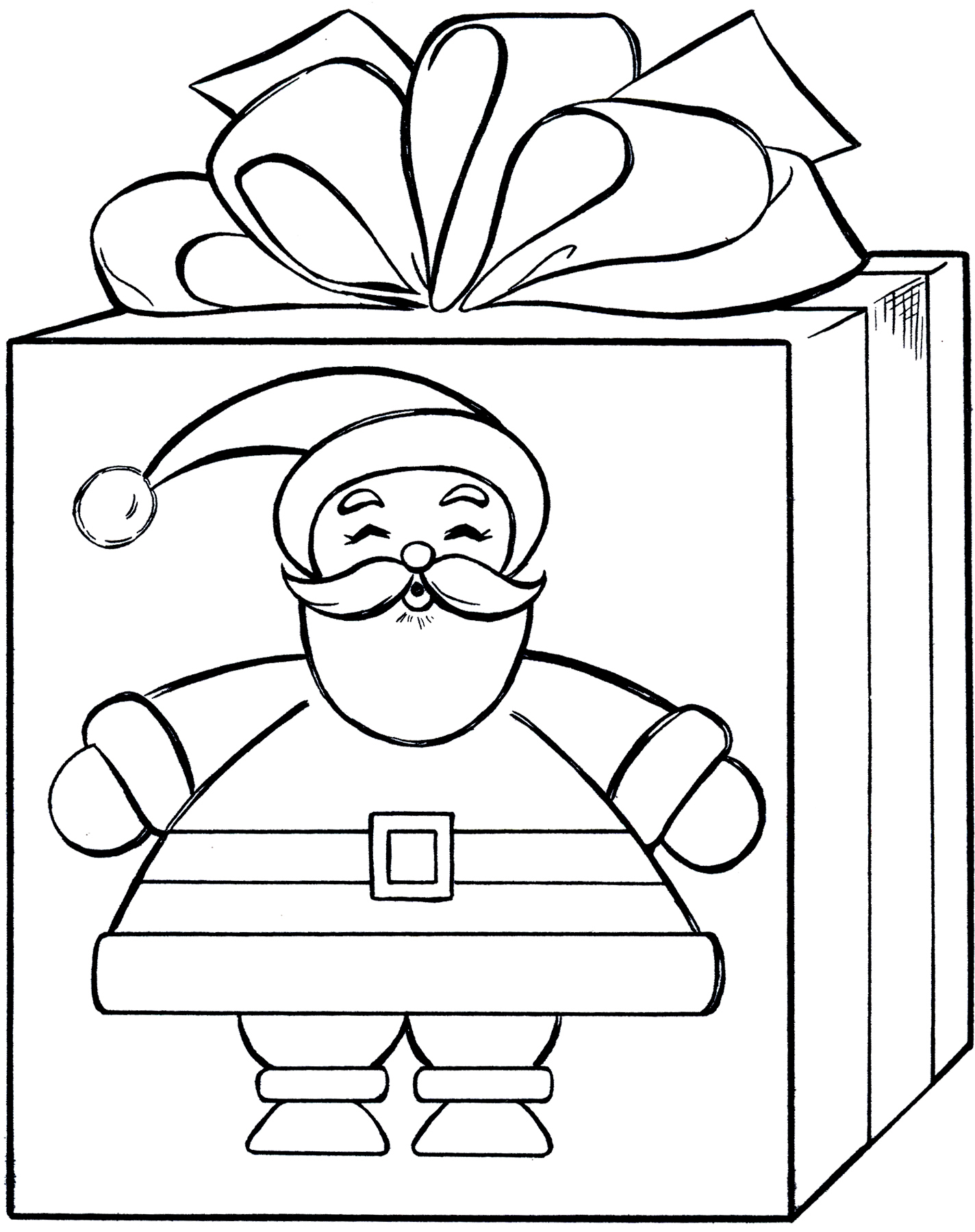 Free christmas coloring pages