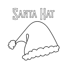 Cute santa claus coloring pages for your little ones