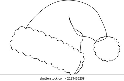 Santa hat outline images stock photos d objects vectors