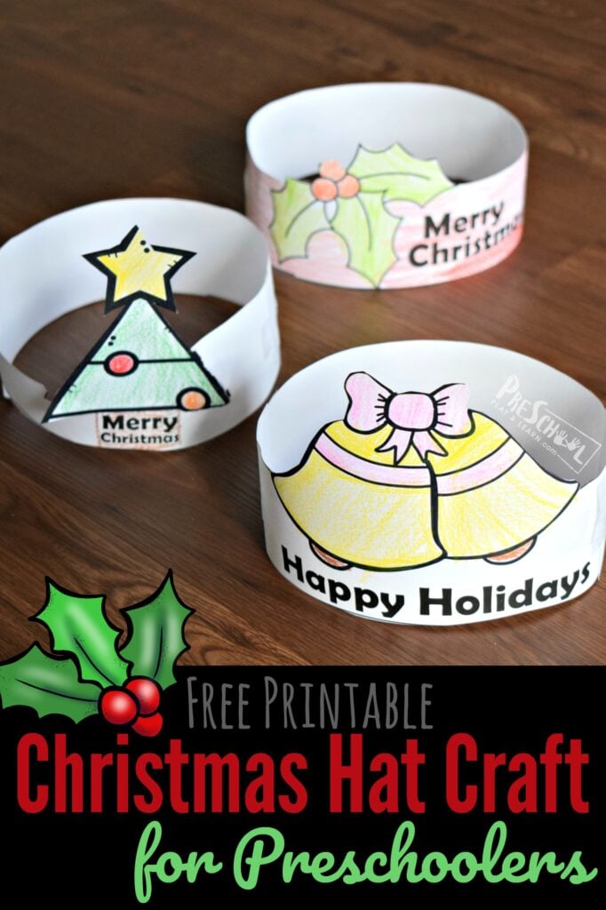 Ð free printable christmas hat template