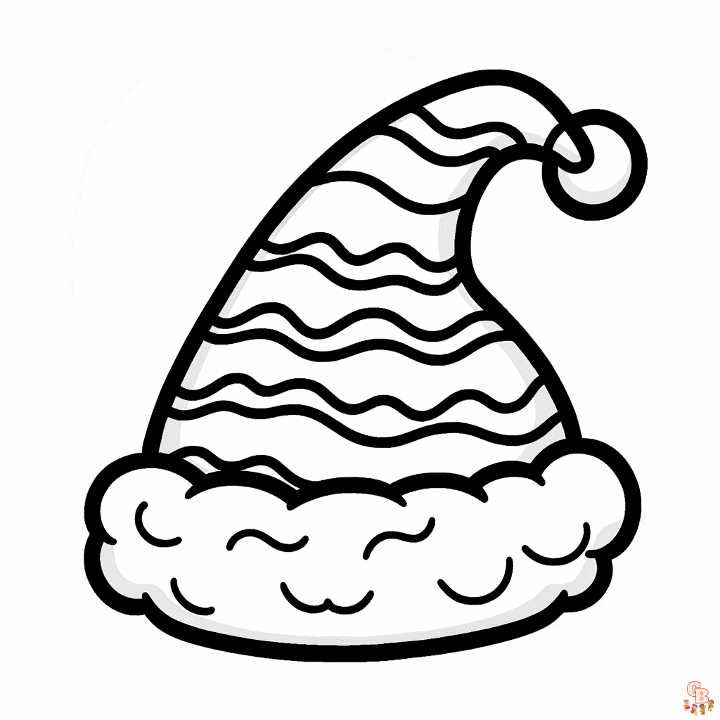 Explore fun creative hat coloring pages for kids