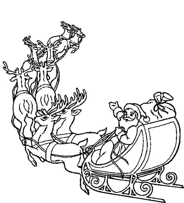 Image result for santa in his sleigh in the sky colouring images santa coloring pages coloring pages sesame street coloring pages