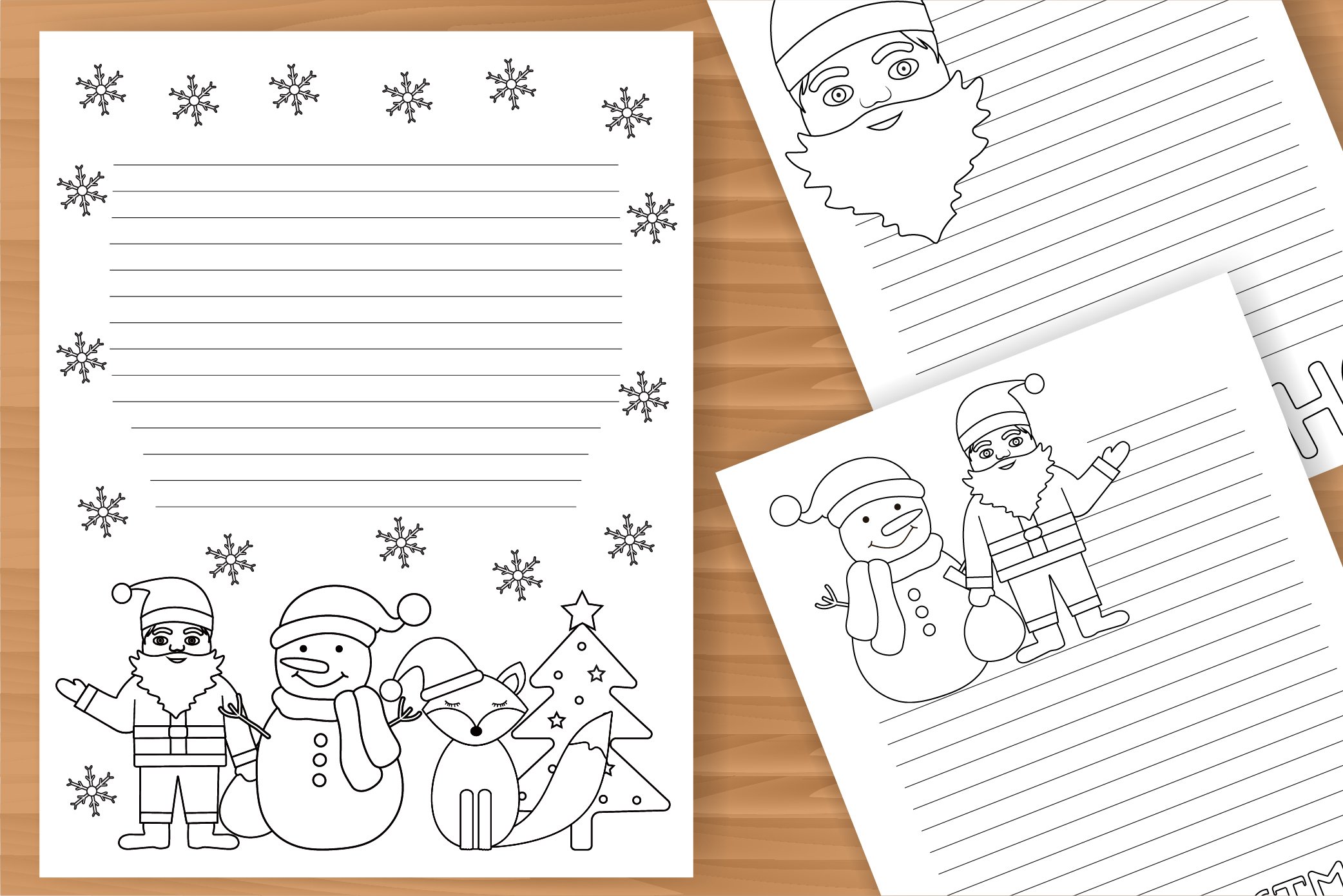 Christmas coloring pages christmas letter letter to santa